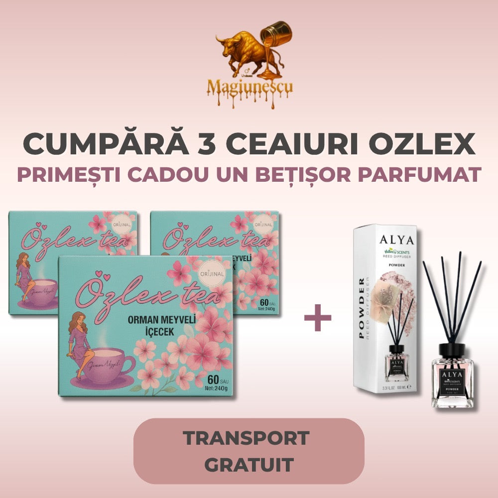 3 ceaiuri delicioase + 1 cadou parfumat – doar pentru tine!”