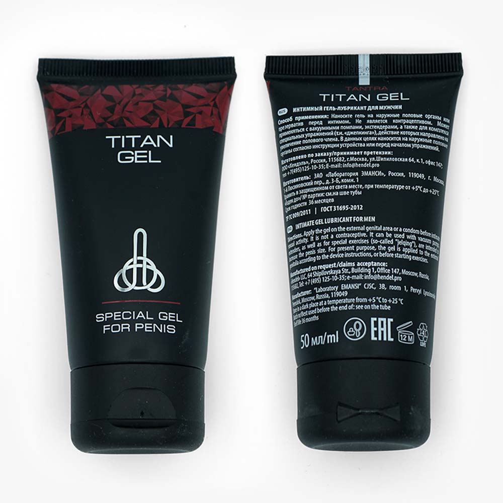 Gel Titan pentru Bărbați – Performanță Maximă Naturală