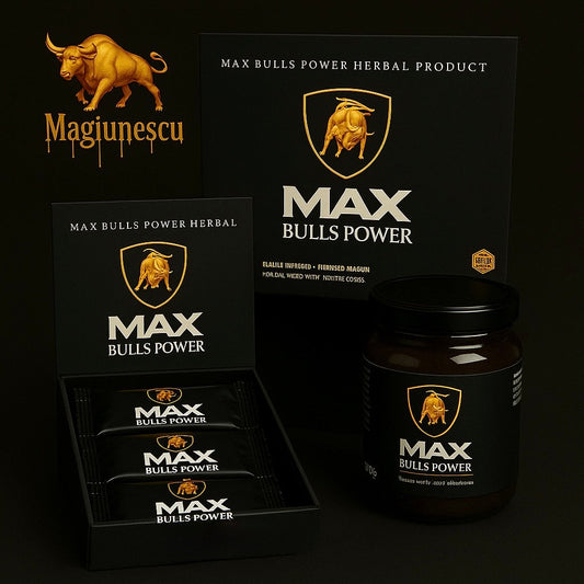 💪 SET MAX BULLS POWER – Energie pe bune, pentru bărbați pe bune!