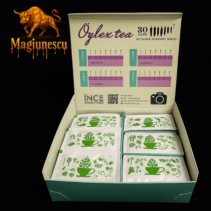Ceai de Slăbit Detox ozlex Original 60 Plicuri – Gust Fructe de Pădure