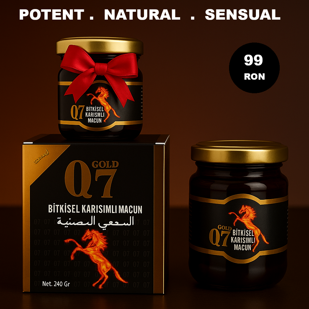 Q7 Gold Magiun Afrodisiac Puternic, Natural Oferta Specială: 1 Cadou Gratuit
