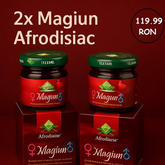 „Pachet Premium 2x Magiun Afrodisiac – Energie, Aromă și Putere