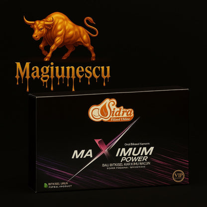 Sidra Maximum Power – Miere Afrodisiacă Turcească | 10 Plicuri