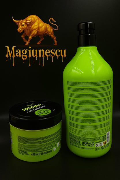 Pachet Promo REDIST Keratin Complex – Șampon 1000ml + Mască 475ml pentru Păr Subțire și Fără Volum