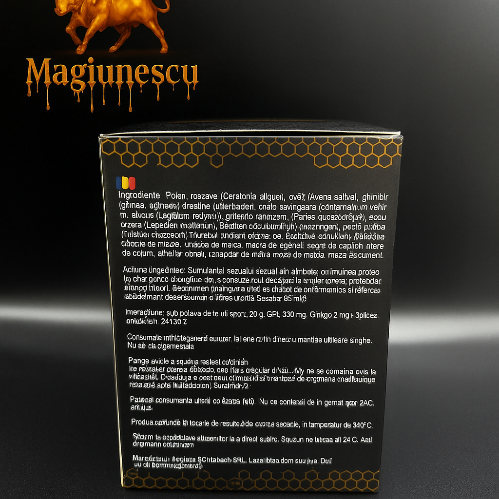 Miere Afrodisiaca Vital Honey 240g+12 plicuri  pentru potenta 100 % natural.