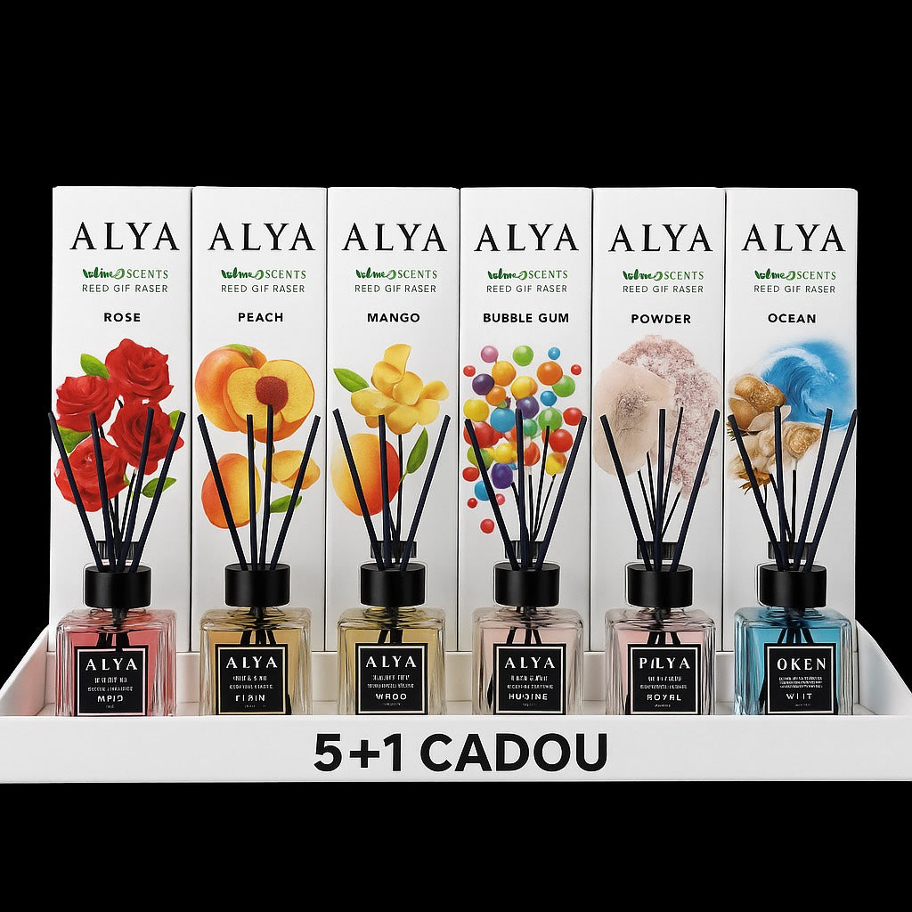 Oferta care-ți parfumează zilele: 5+1 gratuit de la Alya!