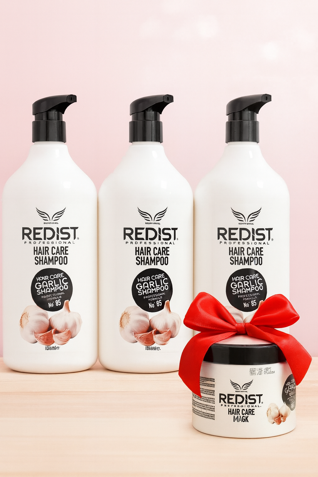 Pachet Redist: 3 Șampoane + 1 Balsam cadou