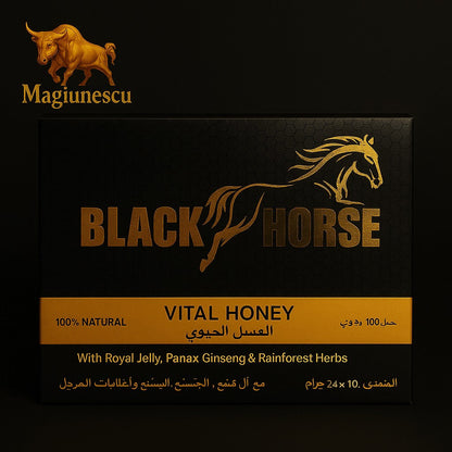 Miere afrodisiac Black Horse  Unisex – 24x10g
