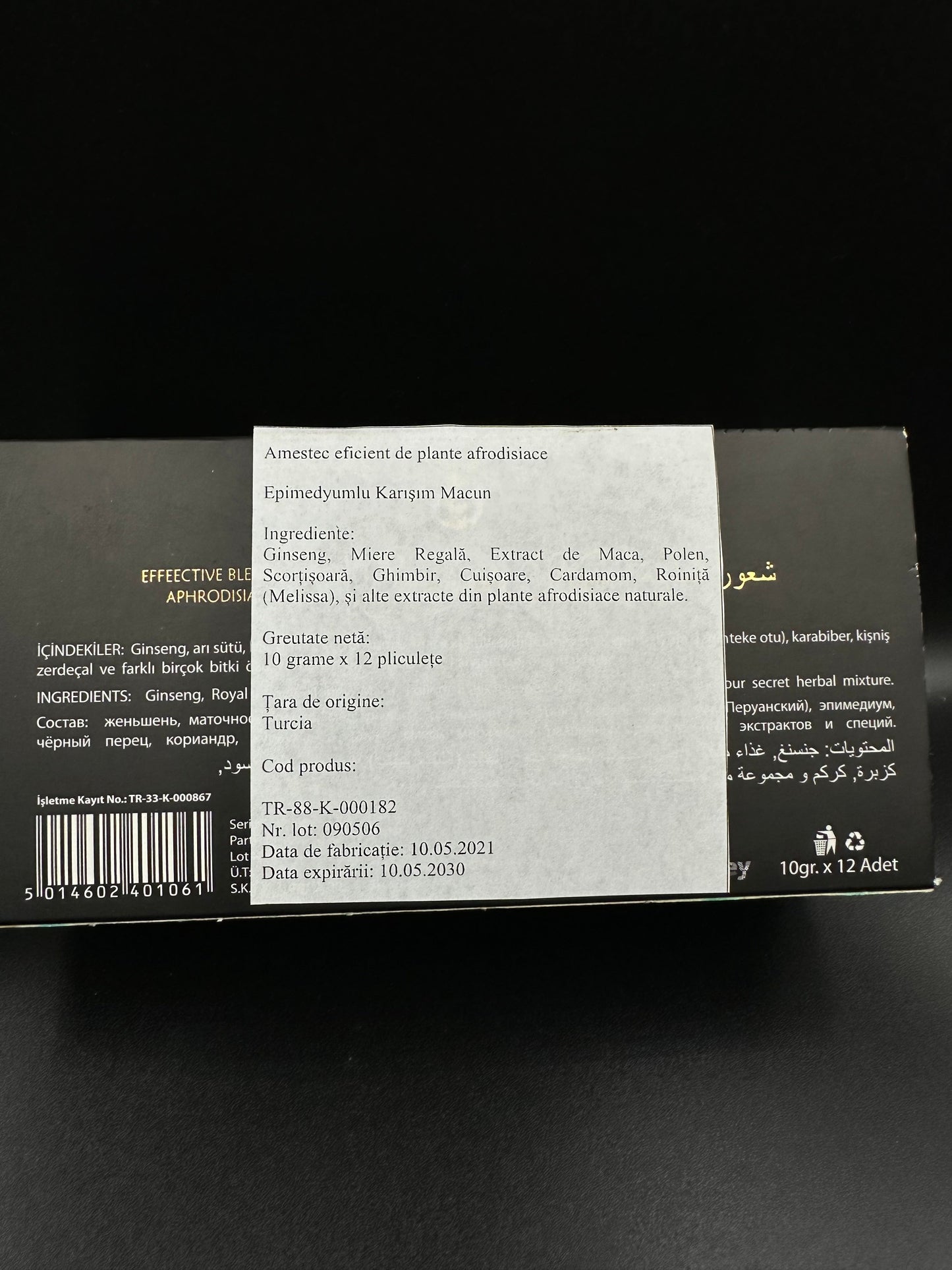 ZEUS EXTRA – Miere Afrodisiacă Premium Unisex 12 plicuri