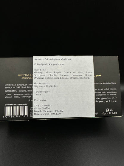 ZEUS EXTRA – Miere Afrodisiacă Premium Unisex 12 plicuri