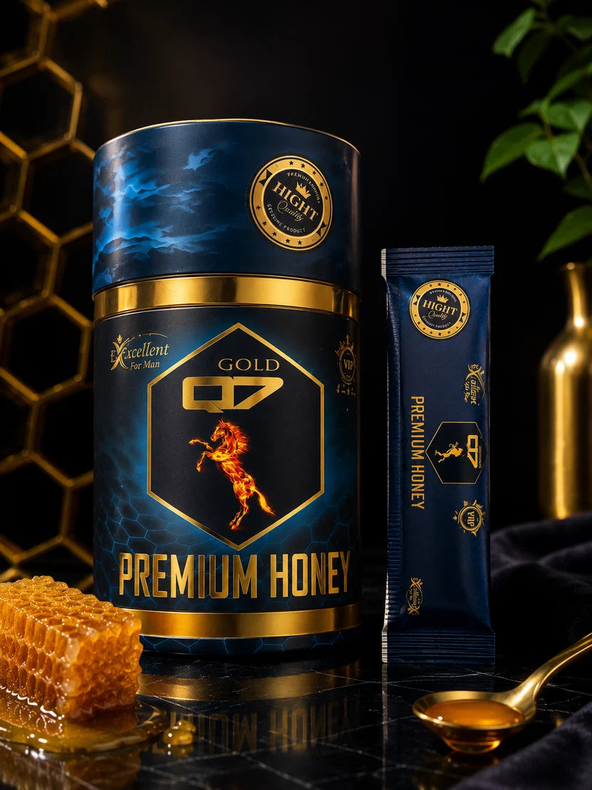 Miere Q7 GOLD , PREIMUM HONEY 12 PLIC
