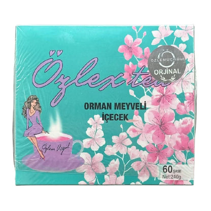Ceai de Slăbit Detox ozlex Original 60 Plicuri – Gust Fructe de Pădure