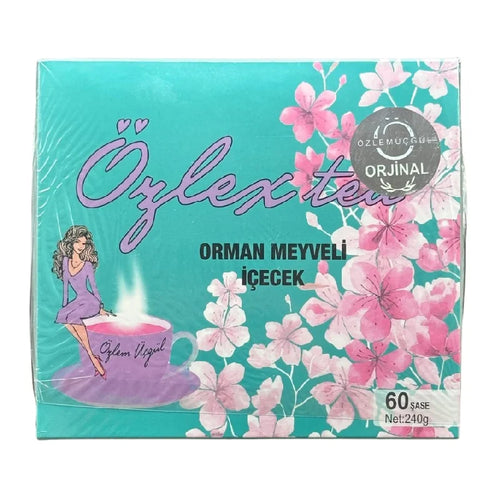 Ceai de Slăbit Detox ozlex Original 60 Plicuri – Gust Fructe de Pădure
