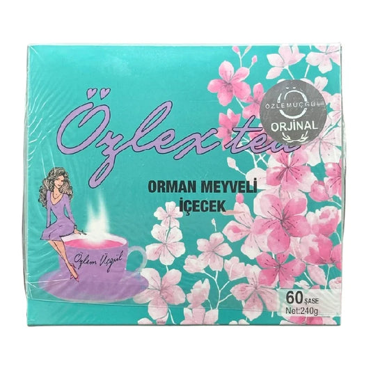 Ceai de Slăbit Detox ozlex Original 60 Plicuri – Gust Fructe de Pădure