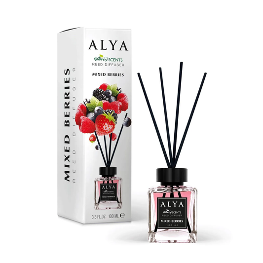 Odorizant camera sticla ALYA, MIXED BERRIES, 100ml