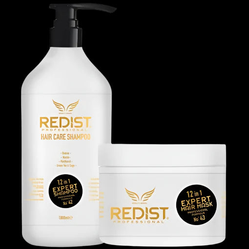 PACHET PROMO – 2 REDIST 12 în 1 EXPERT (Șampon 1000ml & Mască 500ml) – Îngrijire Completă pentru Păr