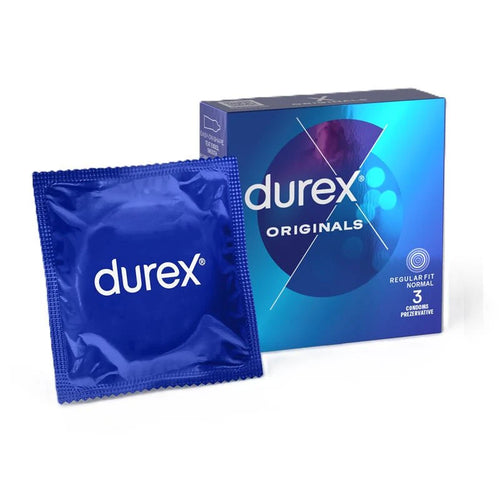 Prezervative Durex Classic Originals 3 bucăți — Protecție de Încredere, Confort Optim