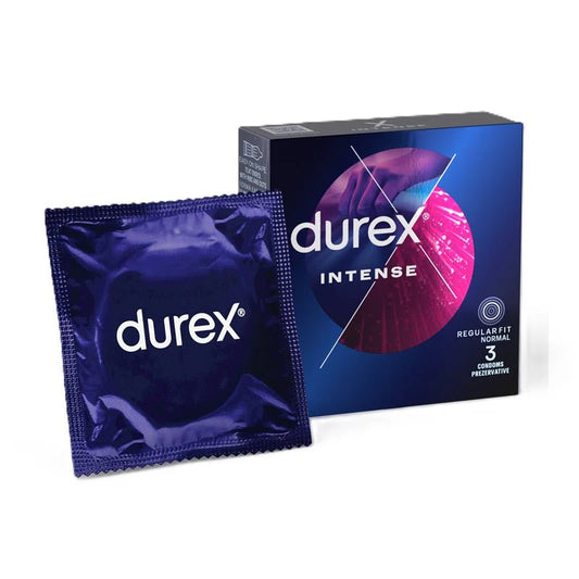 Prezervative Durex Intense 3 bucăți — Textură Specială