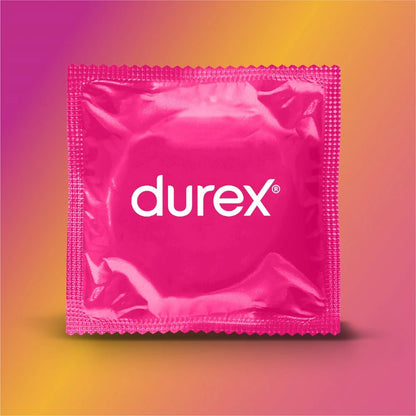 Prezervative Durex Pleasure Me 3 bucăți — Textură cu Nervuri și Puncte pentru Senzații Intense