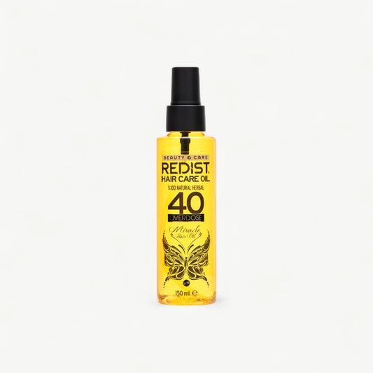 Ulei Tratament Redist Miracle Oils 40 Overdose 150ml – 100% Natural pentru Păr Sănătos și Strălucitor